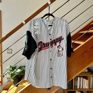 Vintage Walt Disney Grumpy Miners Baseball Jersey – Size Large